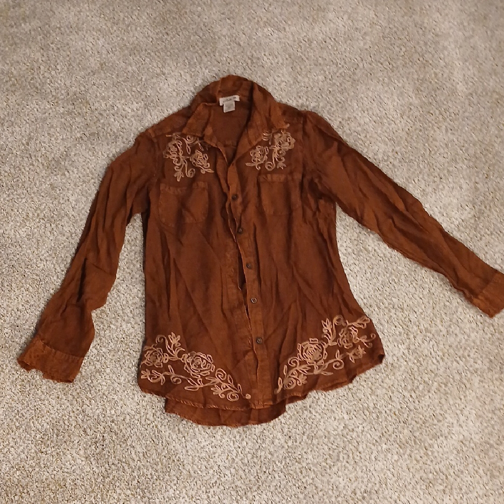 Lola Brown Casual Shirt